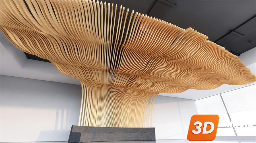 Ceiling Decoration Skp Files